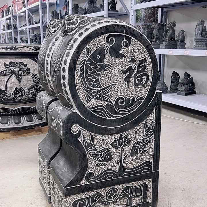 石材高60抱鼓石1111