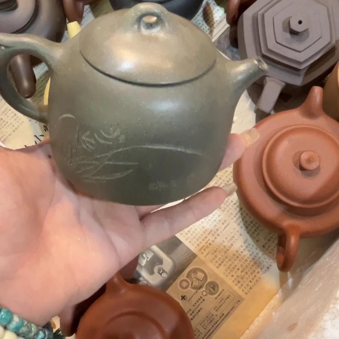 紫砂雕宠小器孤品