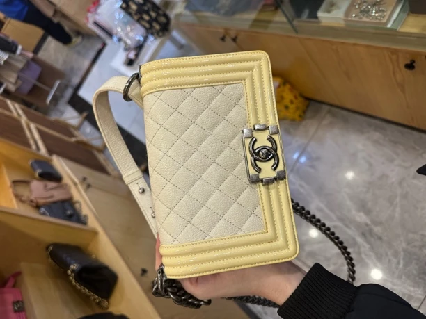 99新 Chanel/香奈儿 小号Leboy链条包