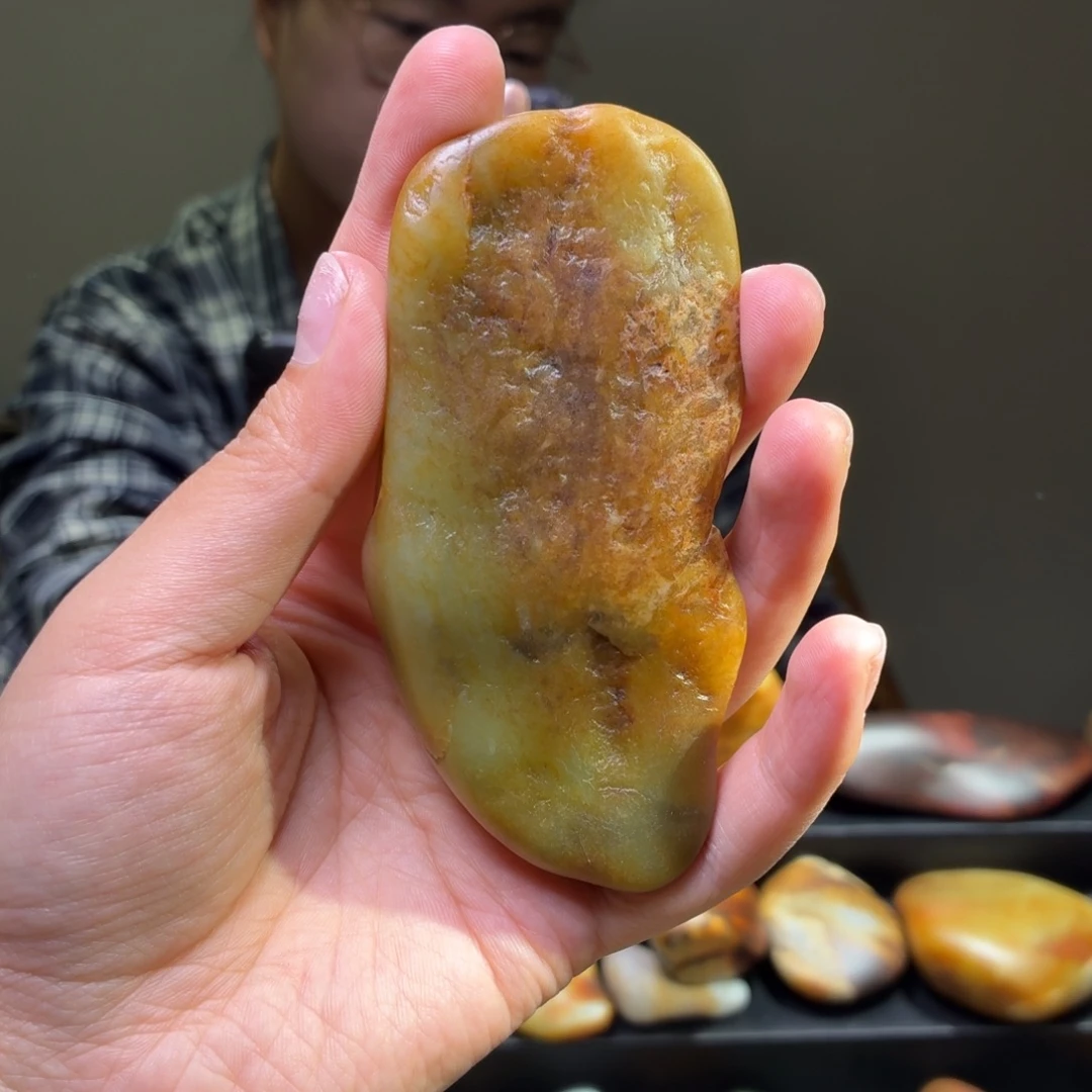 和田玉未镶嵌挂件230.4