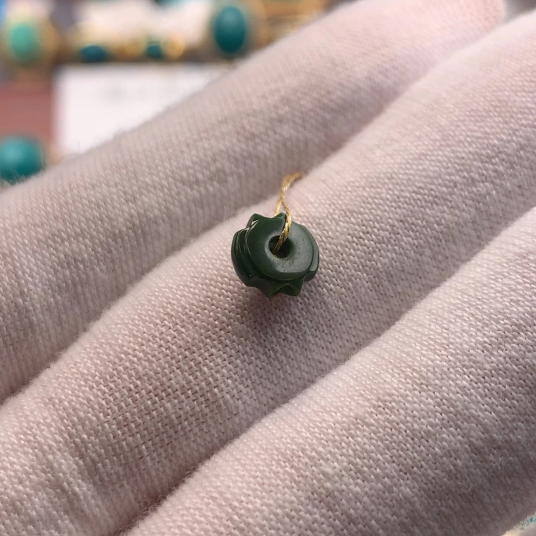 绿松石未镶嵌绿松石7mm
