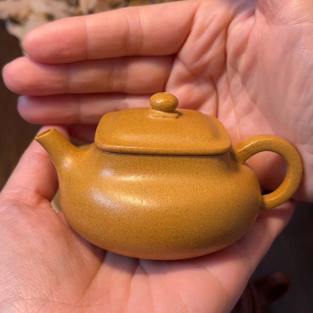 球***人宜兴原矿紫砂半手工制作