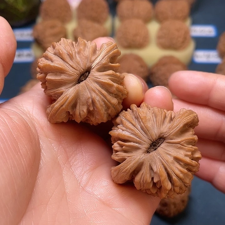 吊坠文玩核桃四座楼41