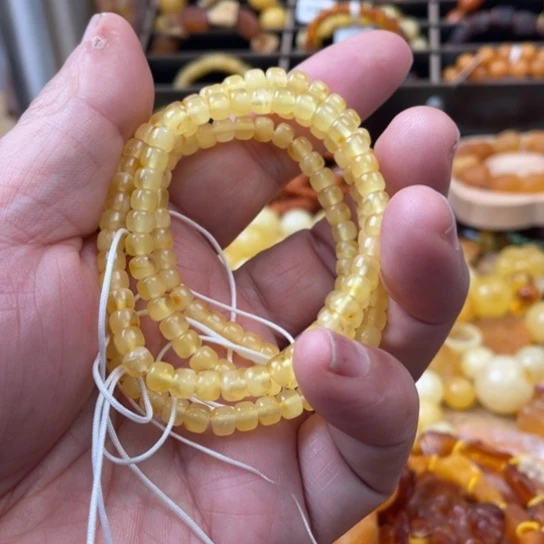 手链琥珀未镶嵌手串