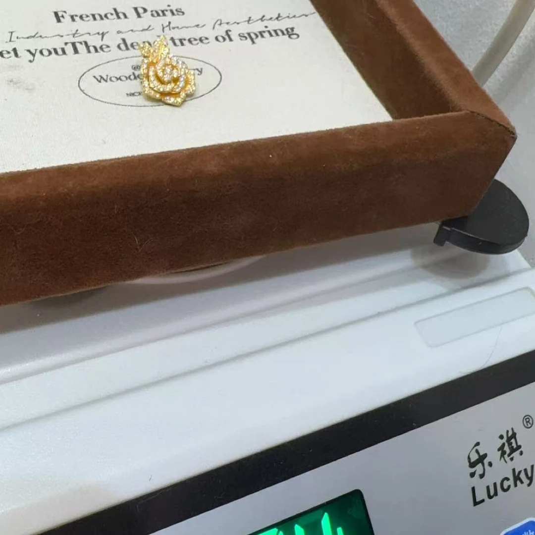 足金精品工艺吊坠