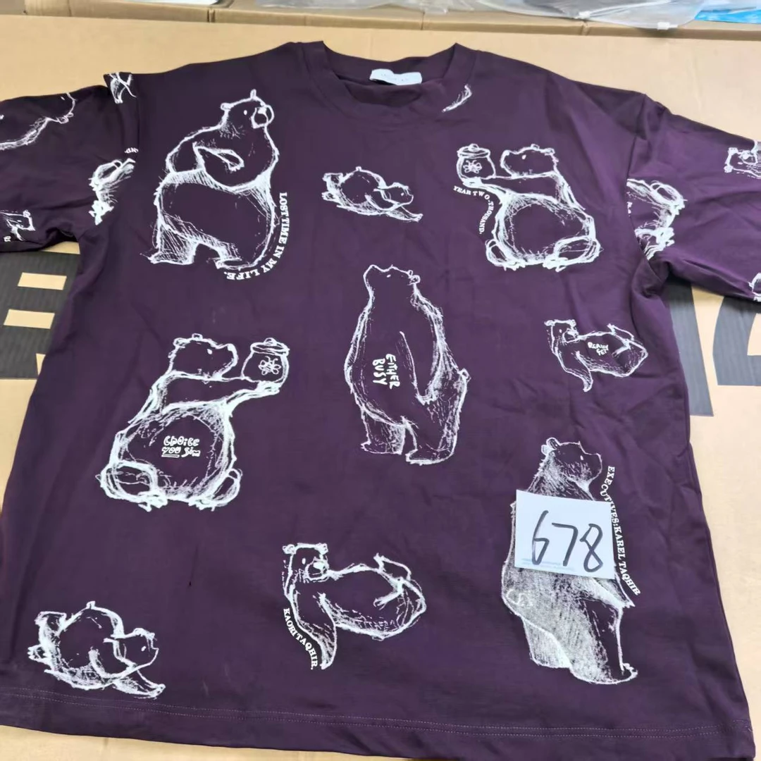 【粉丝断码】春夏款长袖时尚休闲宽松短袖678