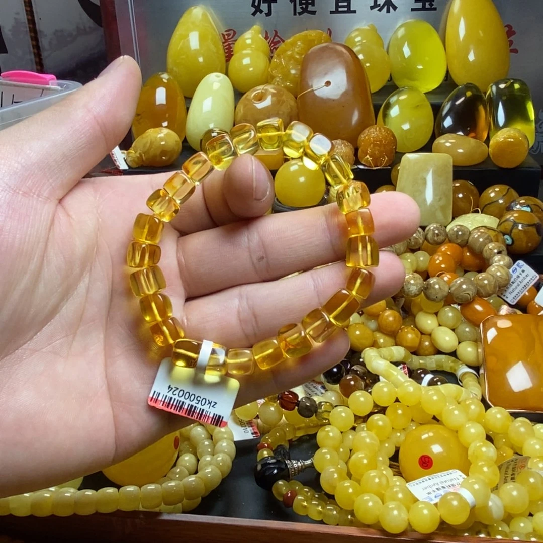 琥珀未镶嵌裸石蜜蜡