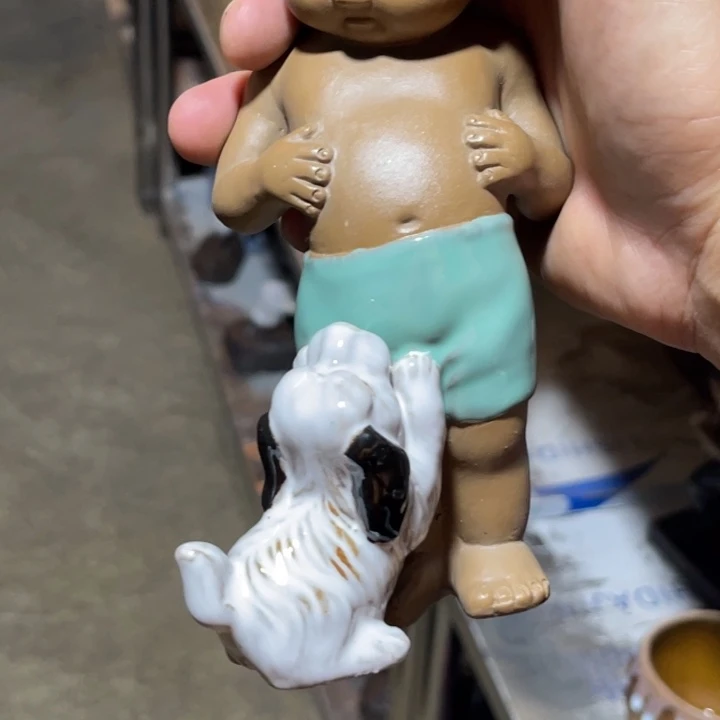 帥***⁵石湾公仔衬托盆景