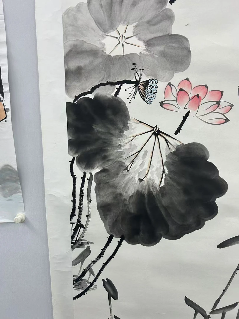 装饰画 装饰客厅 宣纸画芯2张