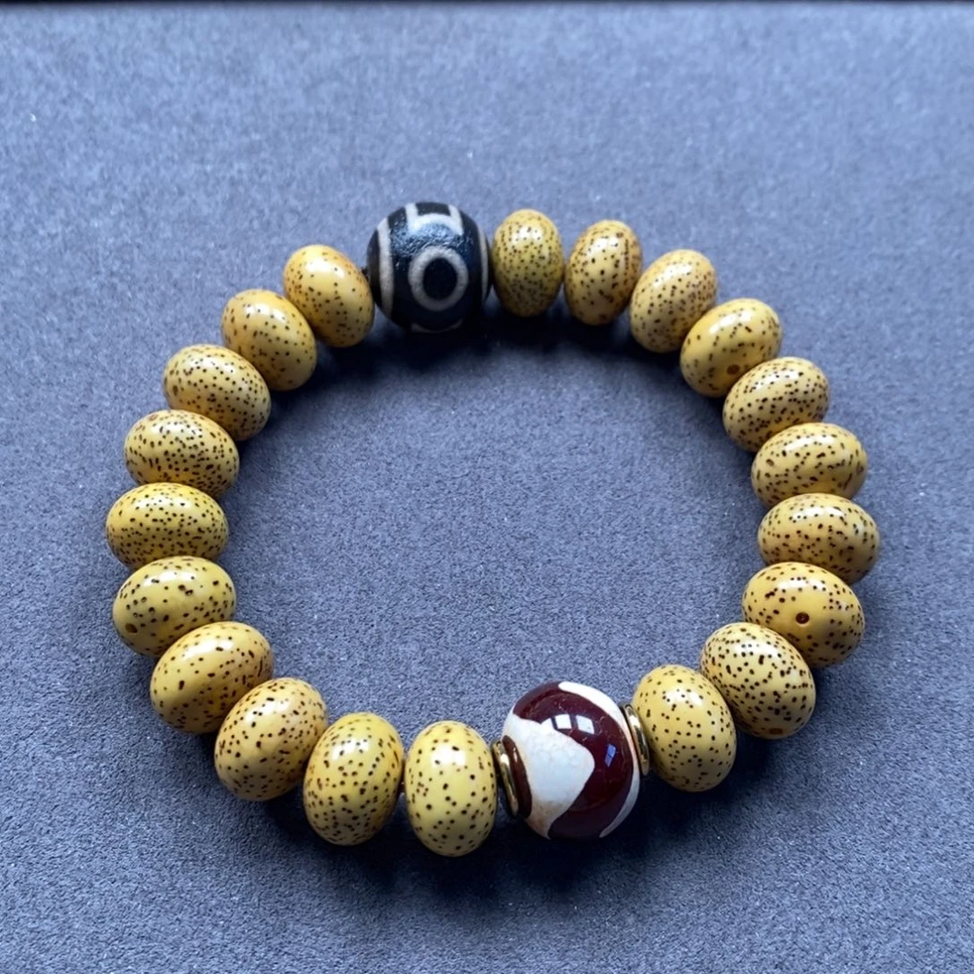 菩提把件未镶嵌星月