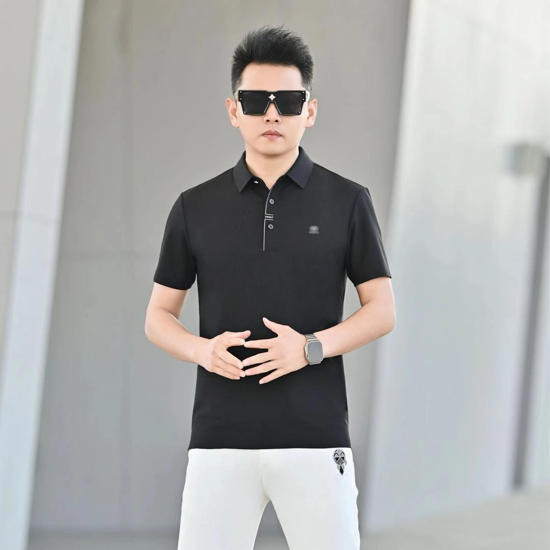 断码清仓-夏季男士透气舒适百搭翻领polo衫（60283）