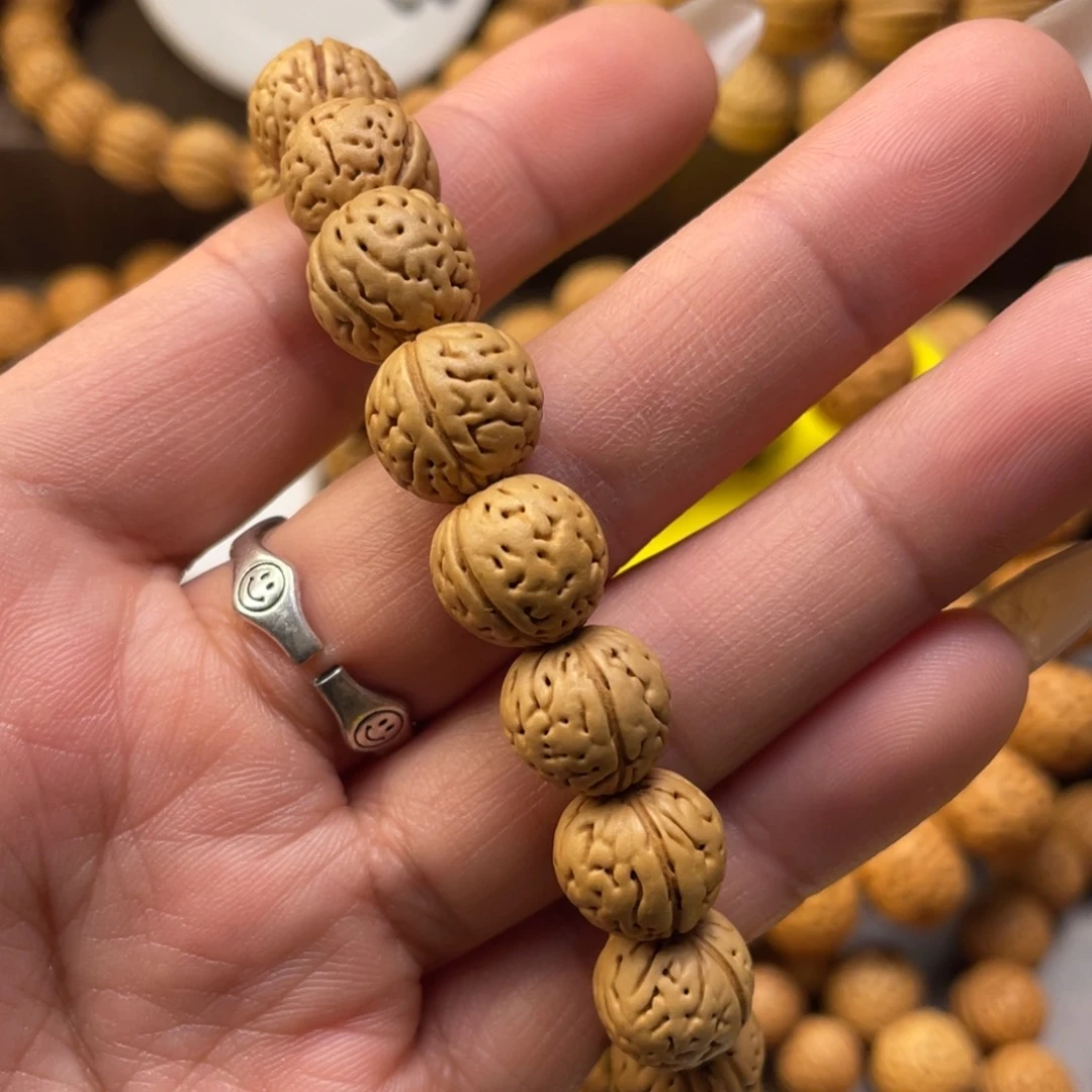 桃核手串*️***奶油小黄桃