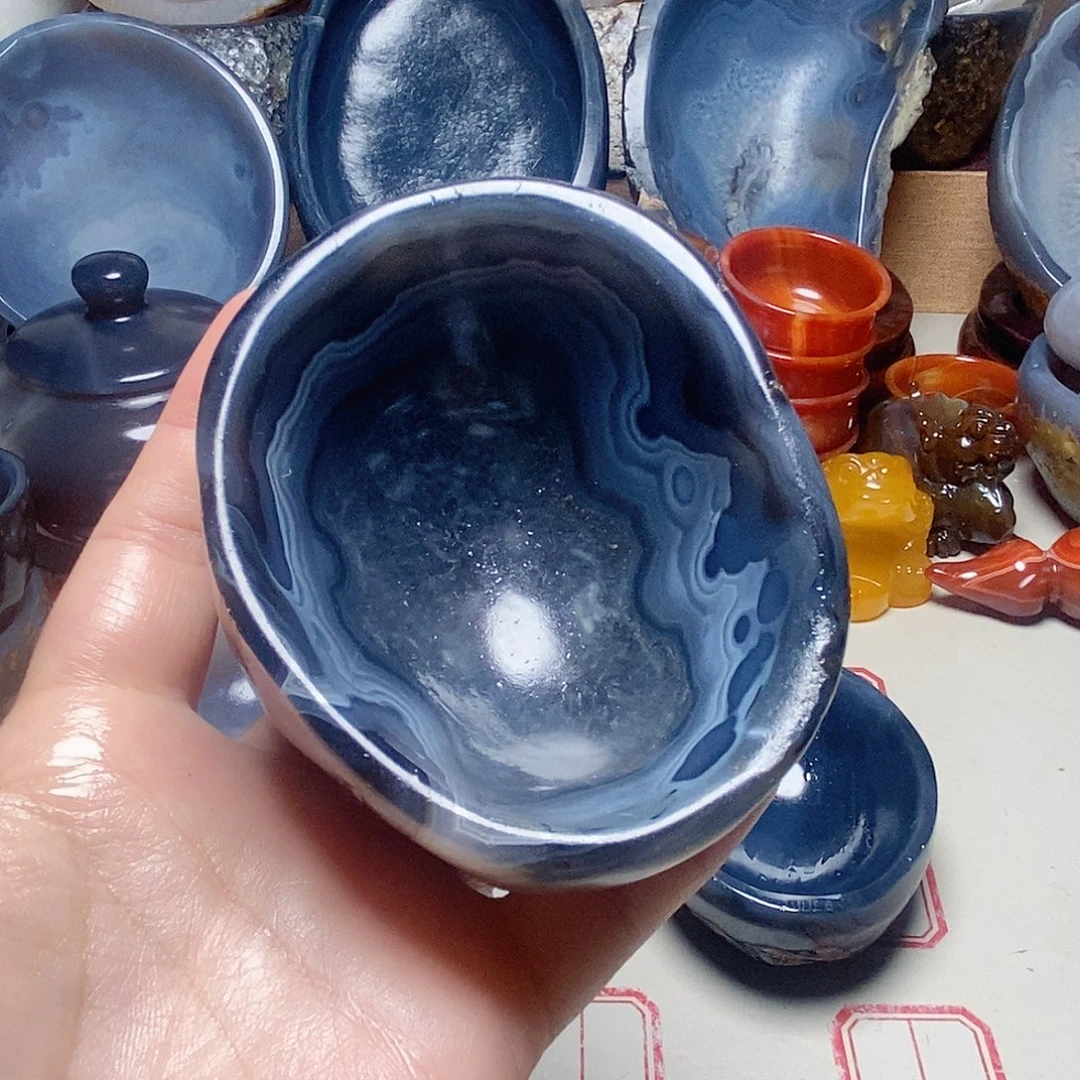 往***哥玛瑙/玉髓未镶嵌，