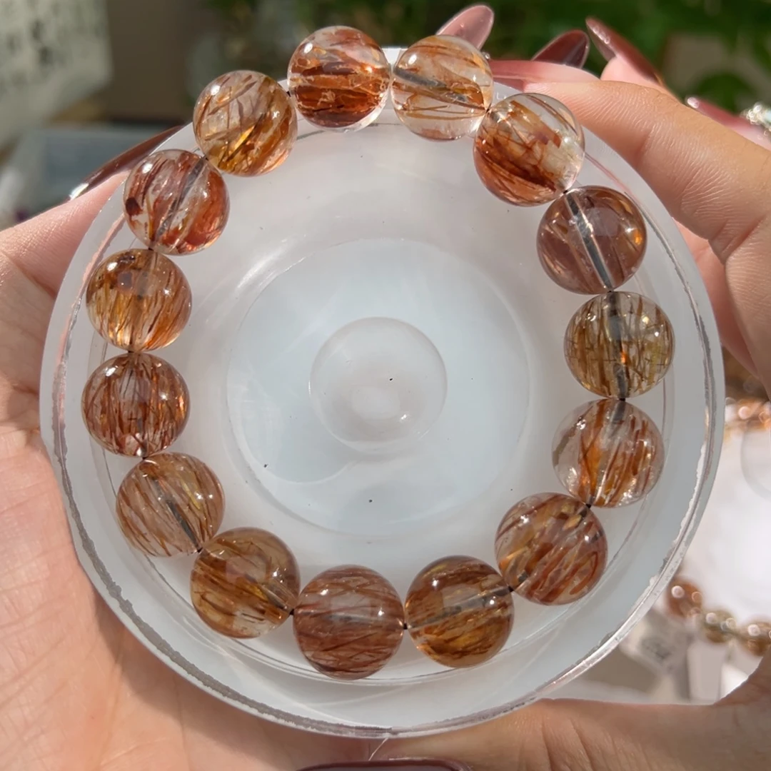 未镶嵌手链水晶黑金超七15