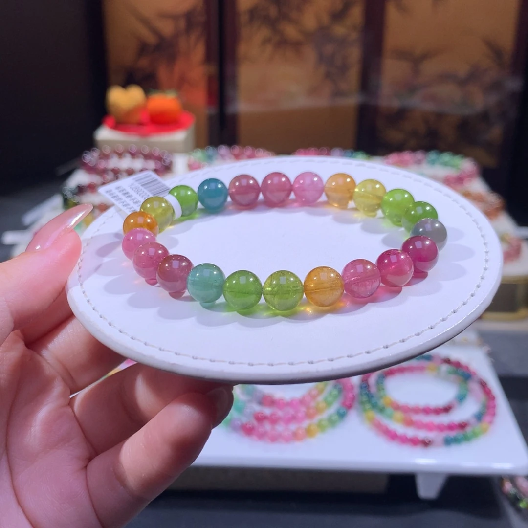 未镶嵌手链碧玺碧玺