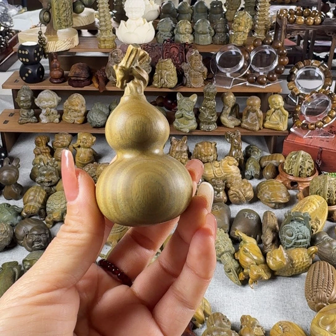 维腊木（绿檀）@*城龙头葫芦