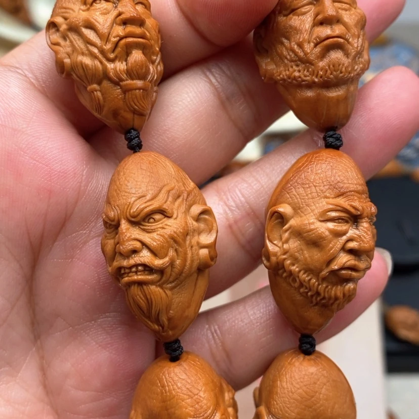 【闪购商品】橄榄核吊坠橄榄手工雕刻工艺