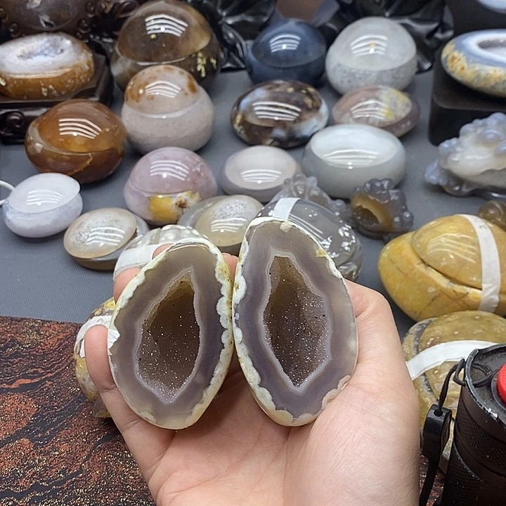 水晶摆件未镶嵌聚宝盆