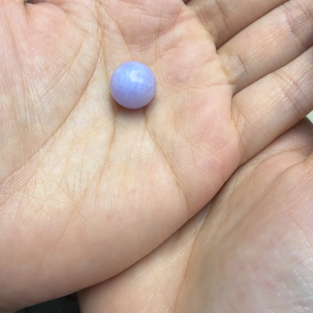 颈饰未镶嵌翡翠紫珠子