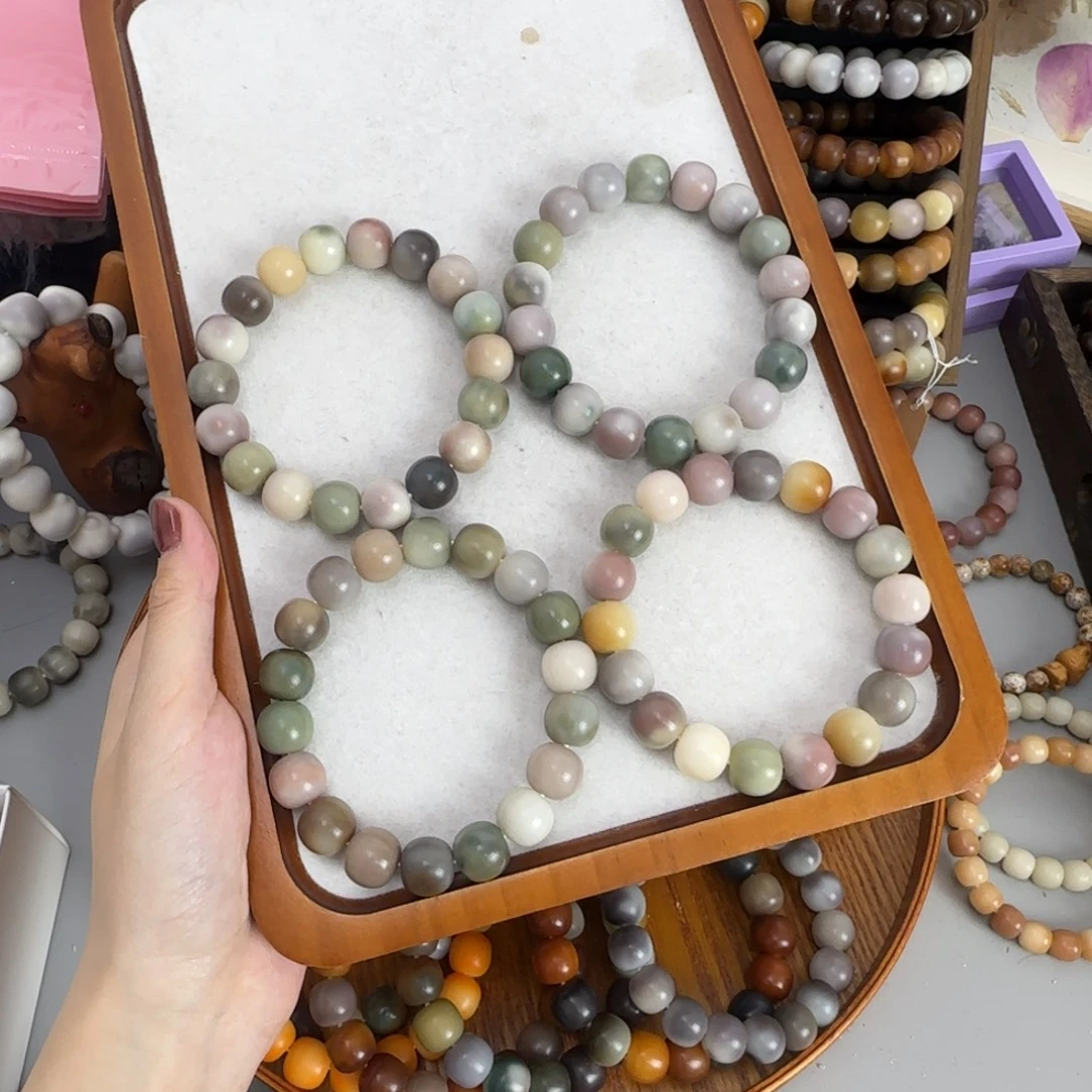 吊坠白玉菩提干磨卡14 春日宴