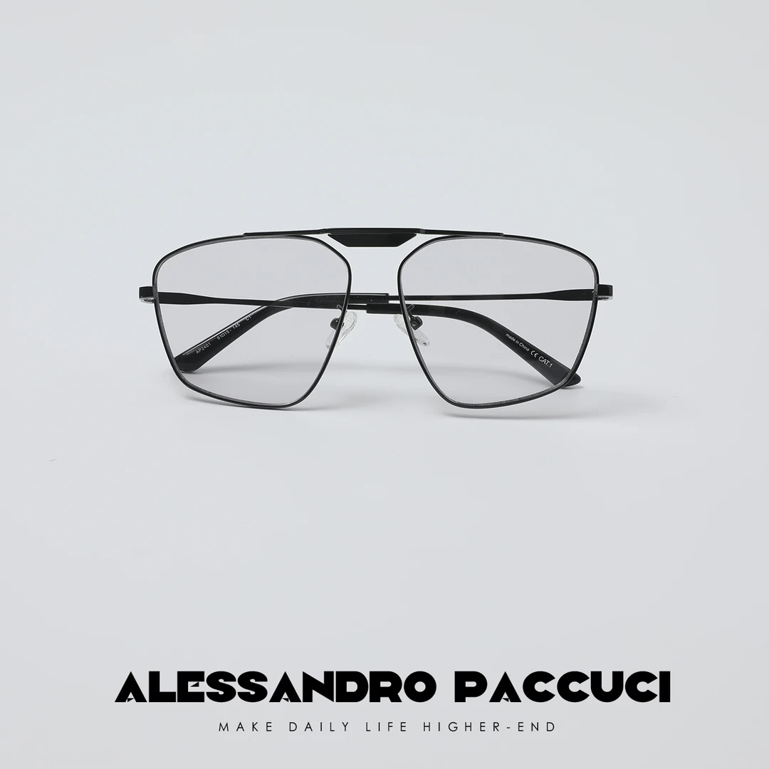 AP洛哥26488X 防蓝光时尚百搭简约机车飞行员眼镜素颜眼镜