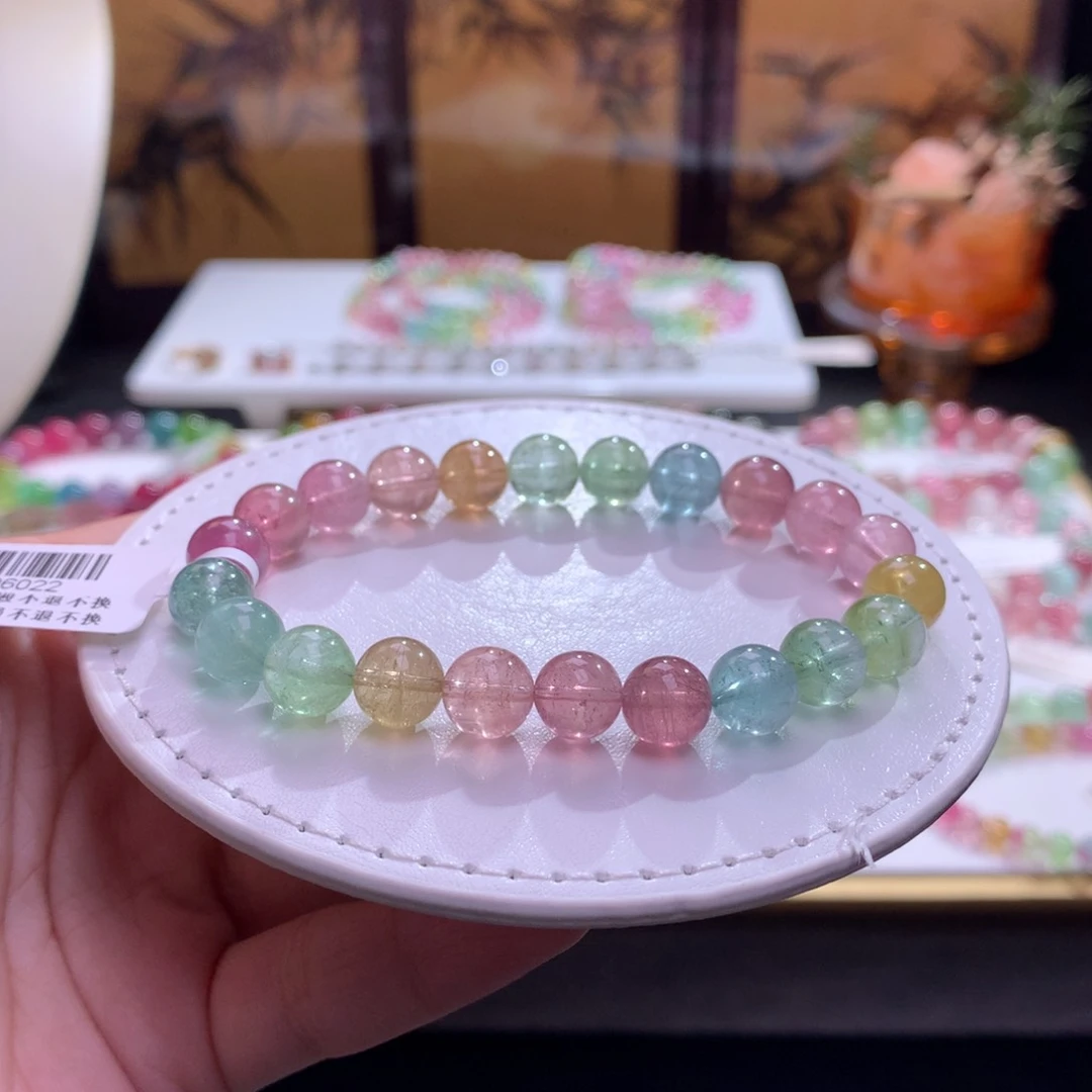 未镶嵌手链碧玺碧玺