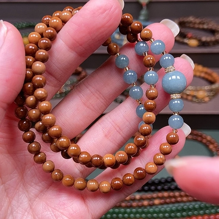 未镶嵌库克手串0.6