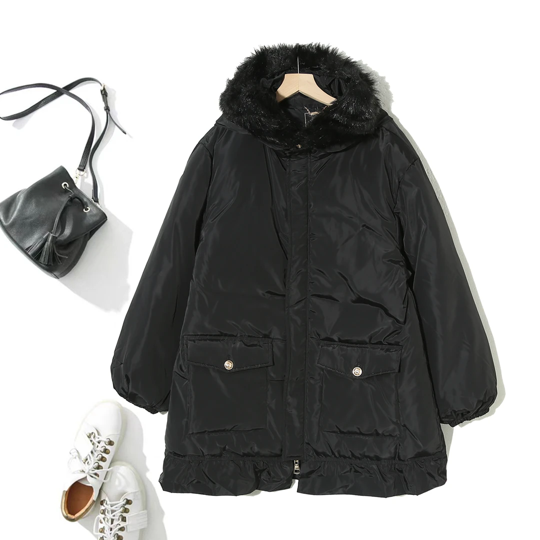 甜美百搭高级感潮流百搭设计感棉服休闲保暖棉服气质潮服6C124