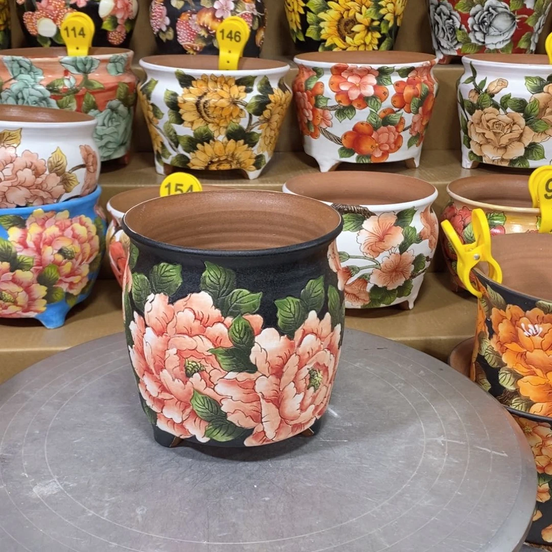 景德镇精品博采美盆12.5/13.5