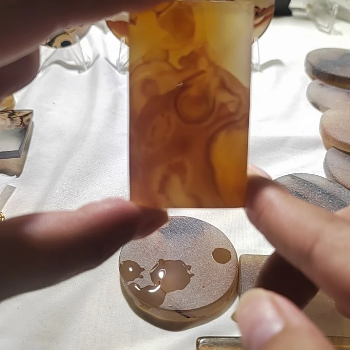 玛瑙/玉髓合金颈饰