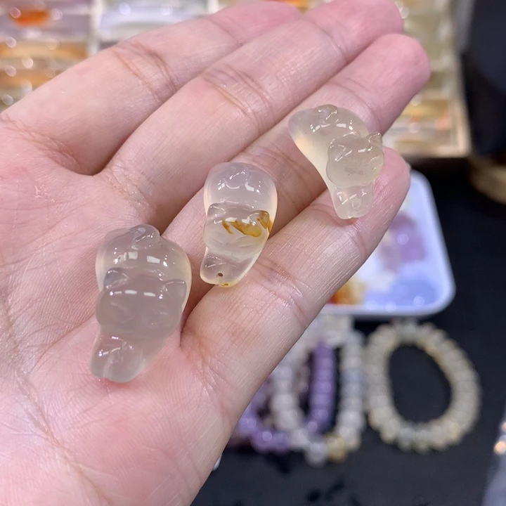 玛瑙/玉髓未镶嵌颈饰