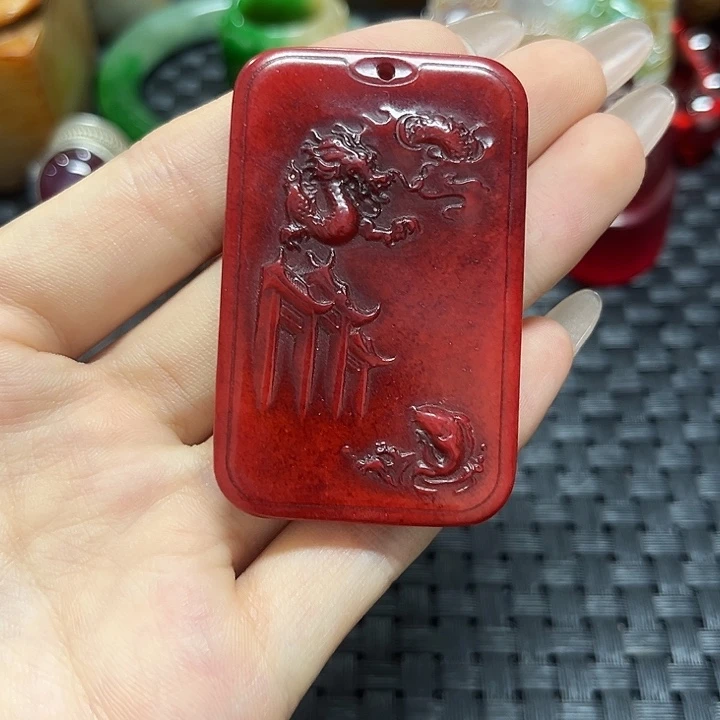 滴血莲花菩提把件