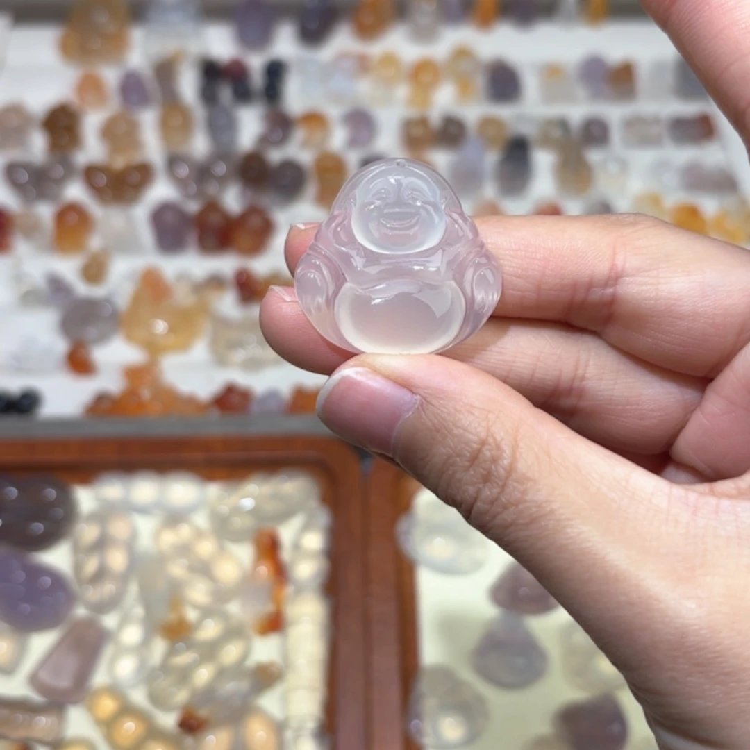 玛瑙/玉髓颈饰未镶嵌木****o