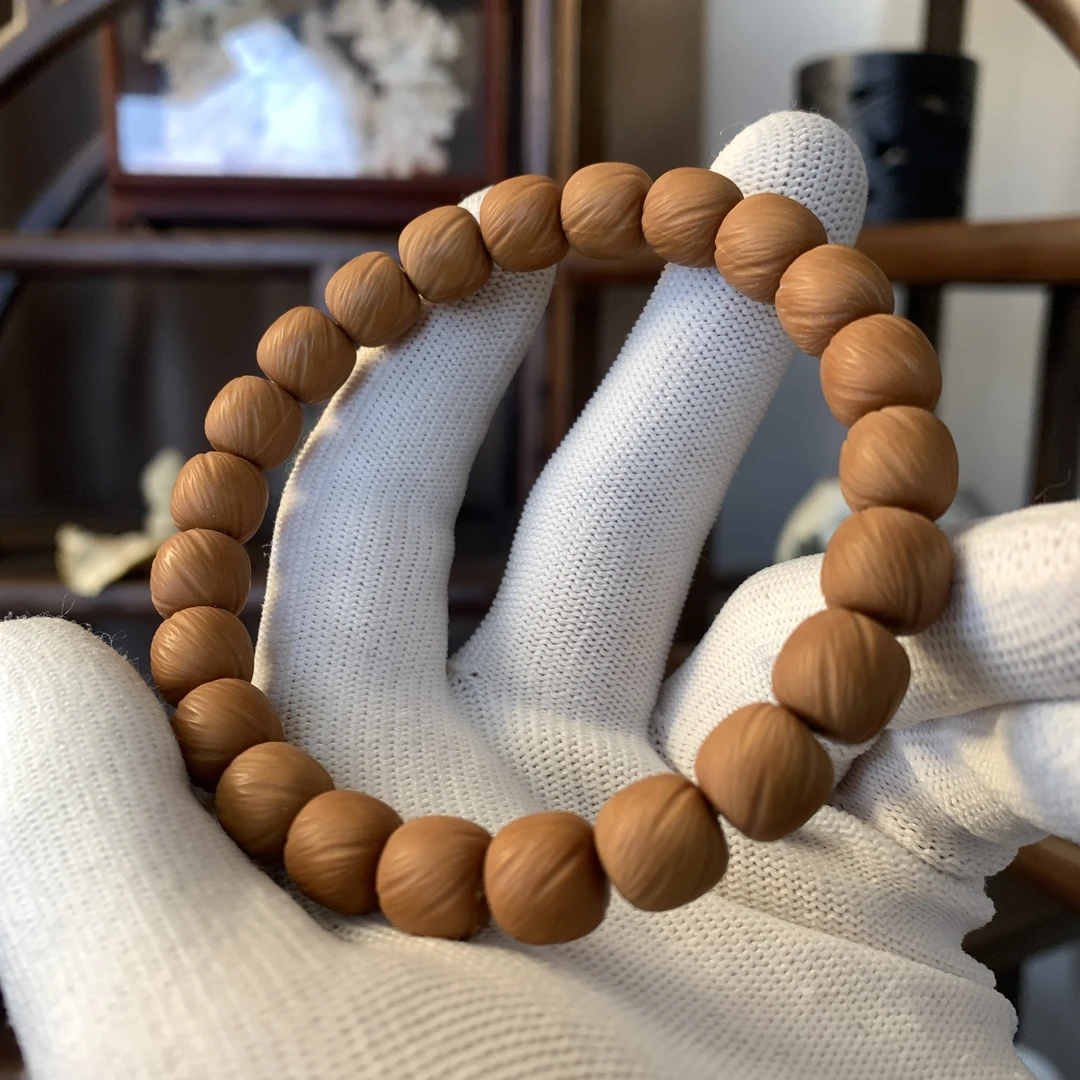 10+【婉沙】猴头手串原皮原色