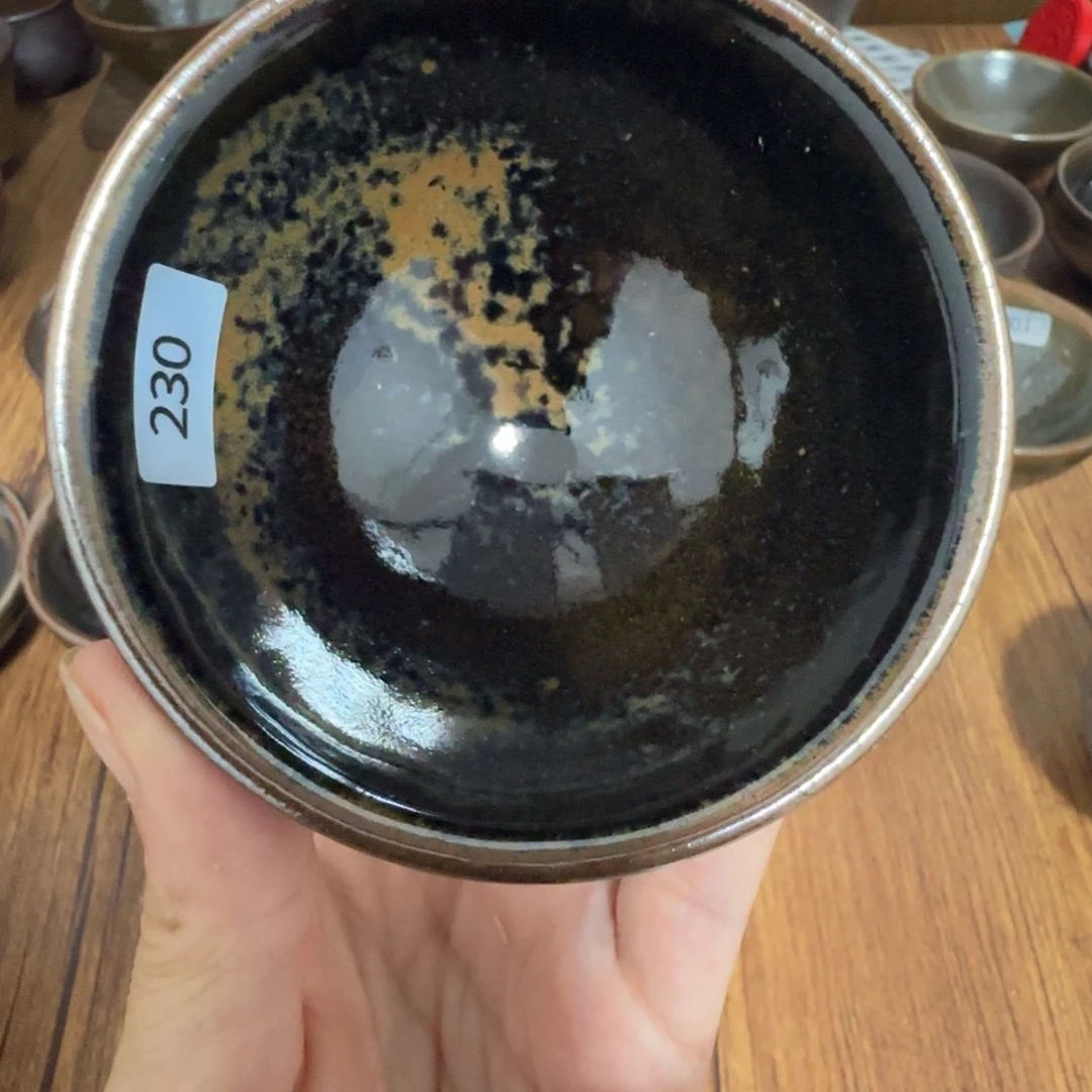空***执柴烧建盏茶盏茶杯230