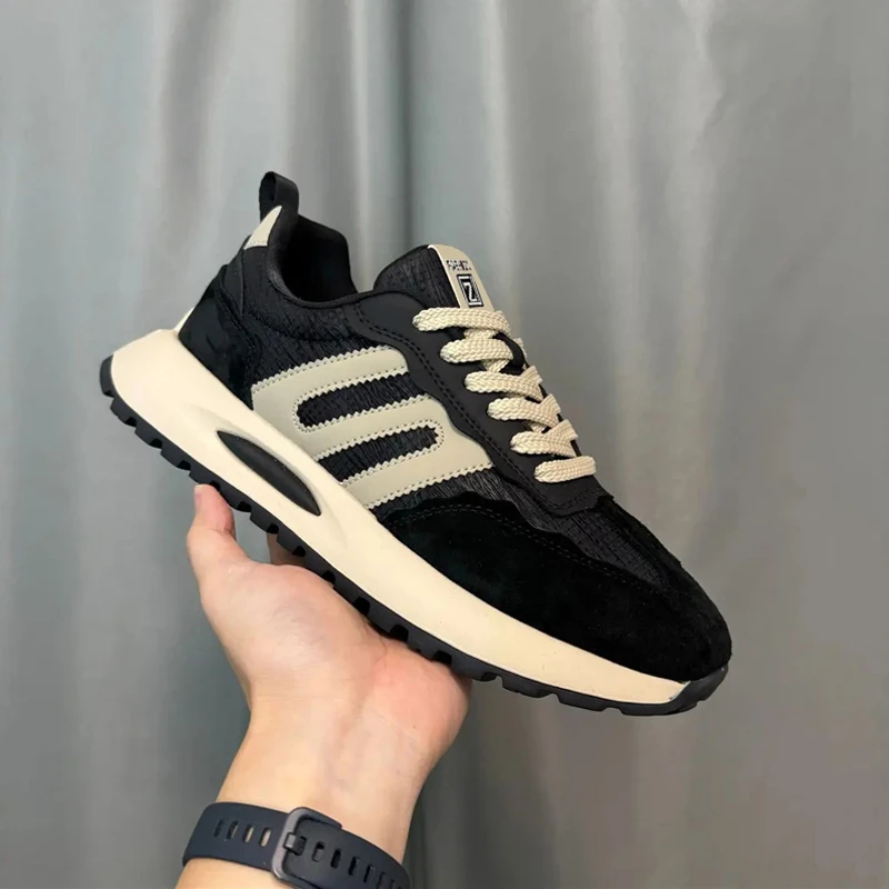 男鞋欧伦啄木鸟EUROTUCANO秋季耐磨跑步阿甘鞋男士防滑百搭休闲鞋