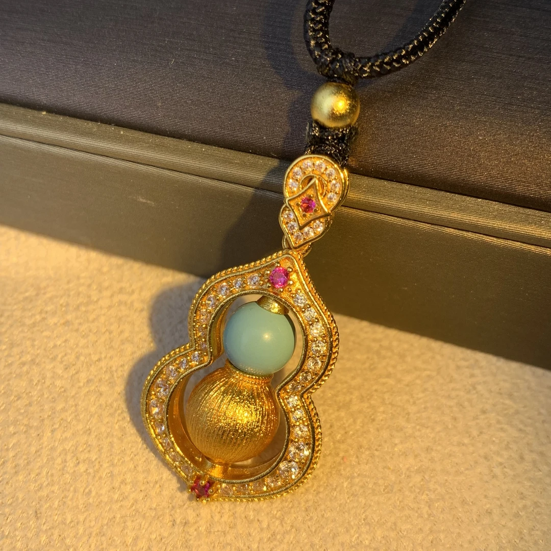 7218【项链】轻奢精品金色女士项链