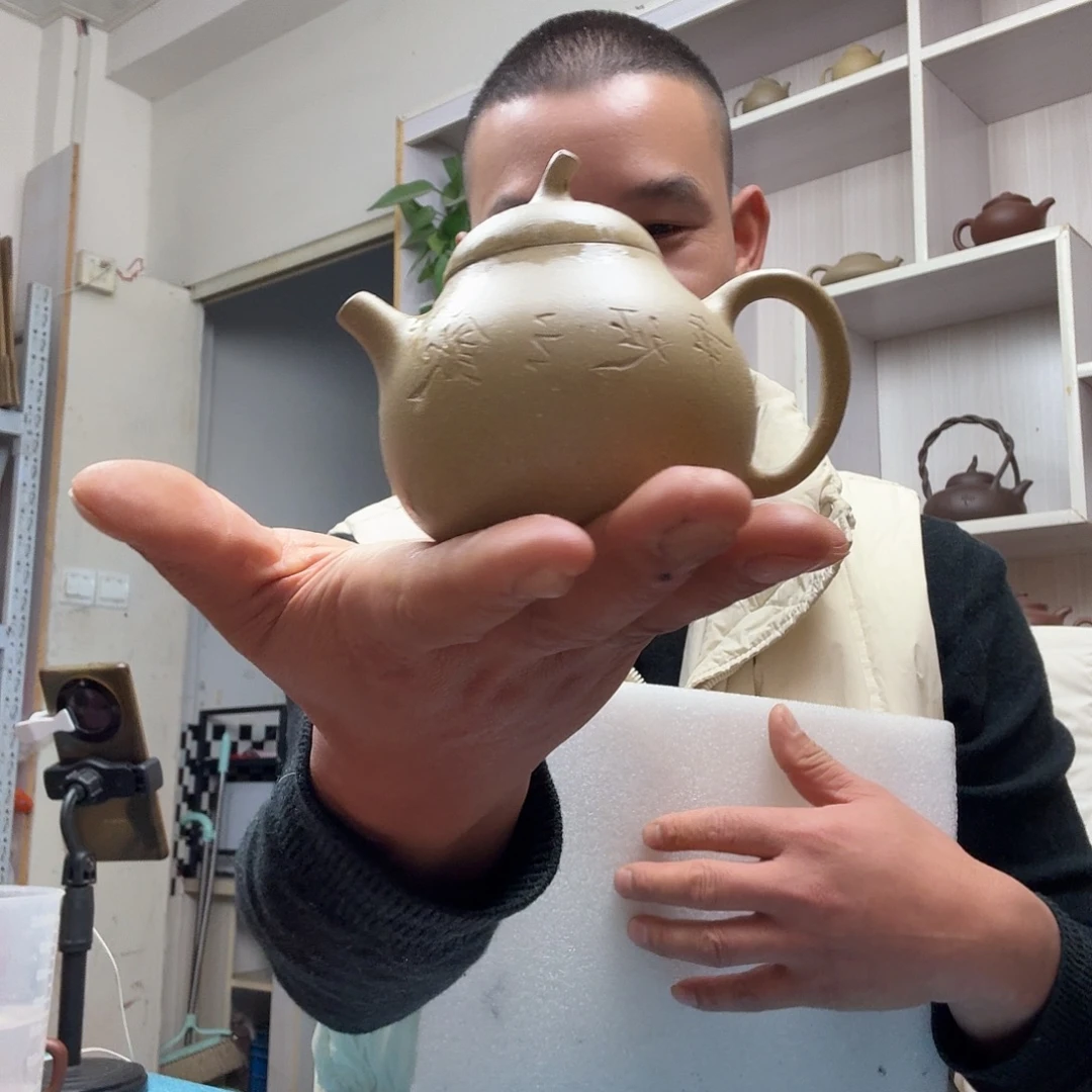 星***辰紫砂茶壶半手不刻