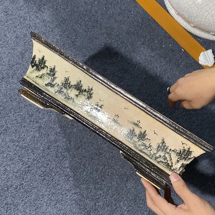我***！正宗岭南石湾盆马槽