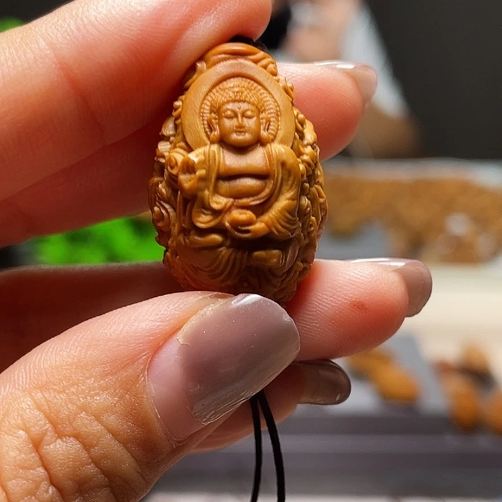 橄榄核吊坠橄榄核