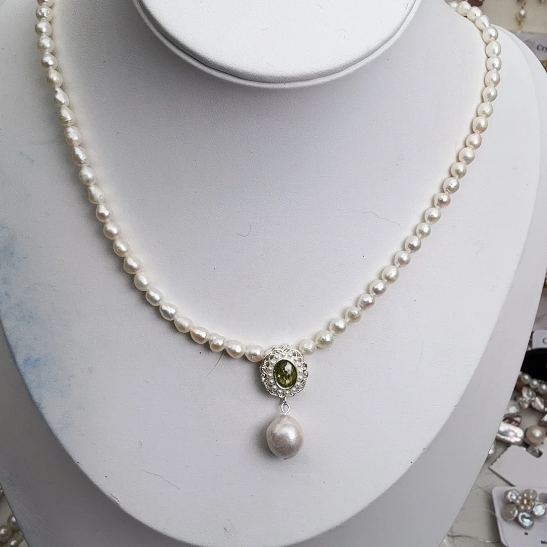 淡水珍珠未镶嵌颈饰