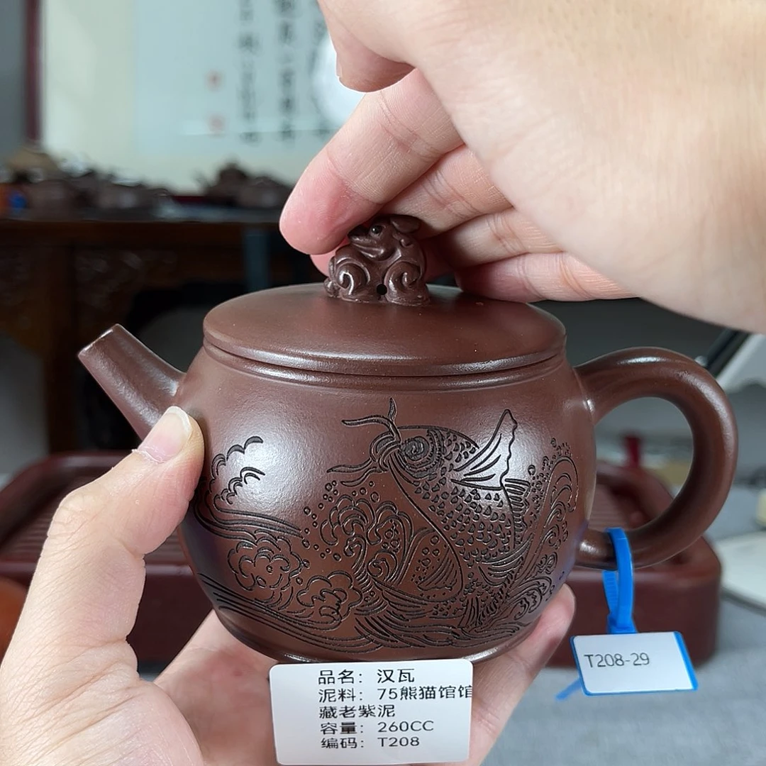 茶壶紫砂方圆紫砂排队