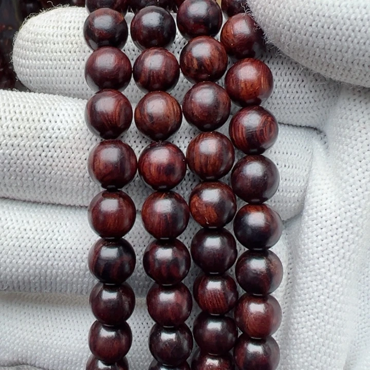 木0.8圆珠108颗花梨公