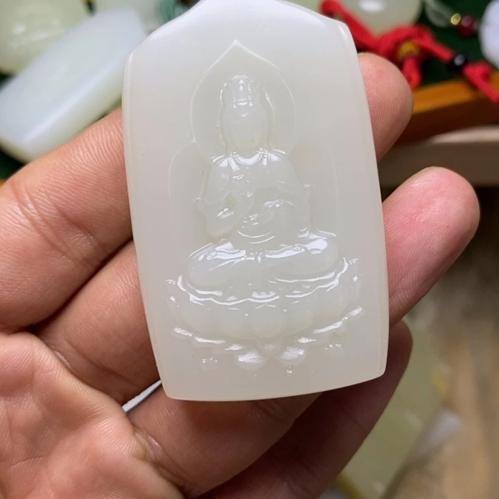 观音厚12.6+卡37×61.6精品46中号观音牌精雕工艺A