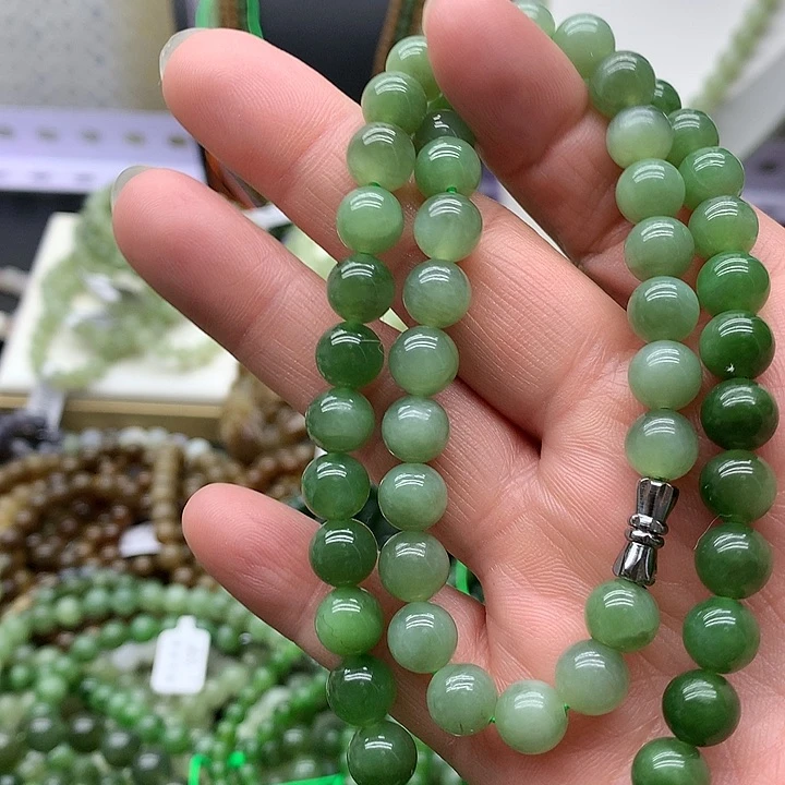 【闪购商品】和田玉手链未镶嵌一*菜8