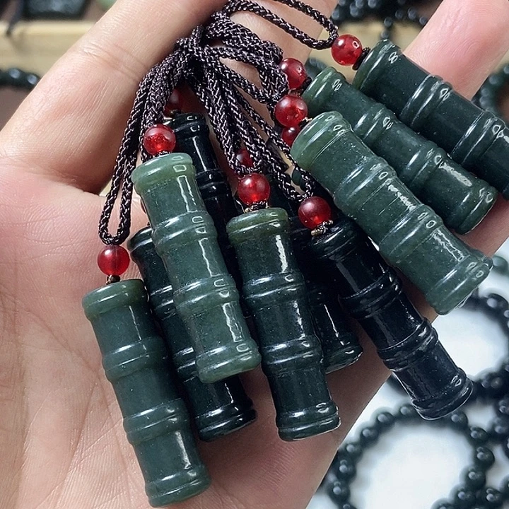 和田玉（青玉）未镶嵌颈饰