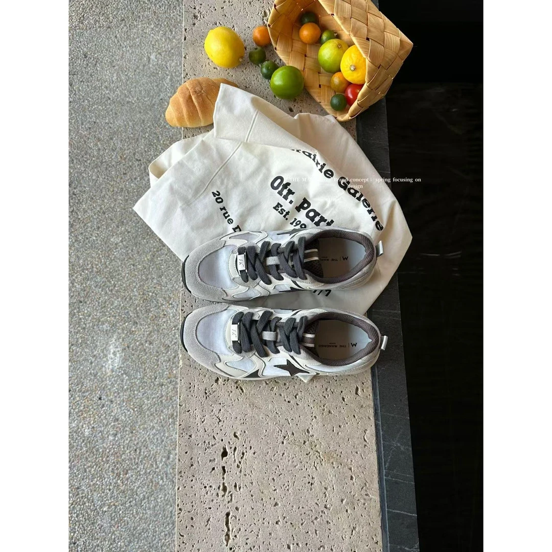 【福利】芒大果-“真真”厚底百搭休闲老爹鞋户外可穿#W1052