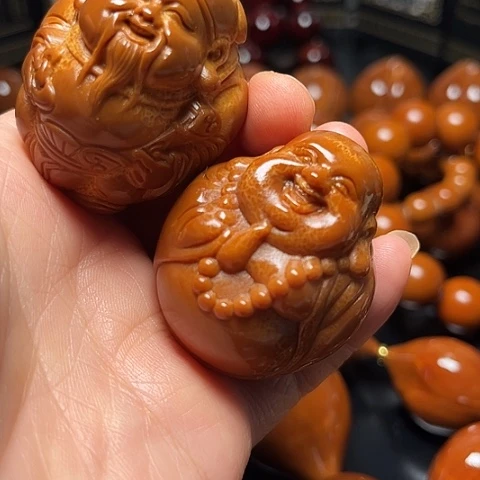 手串/手链橄榄核财迷一对66