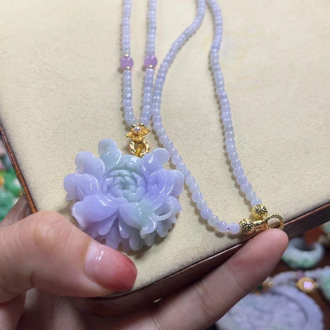 翡翠未镶嵌颈饰天然翡翠