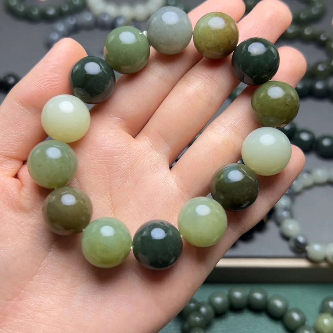 和田玉手链未镶嵌